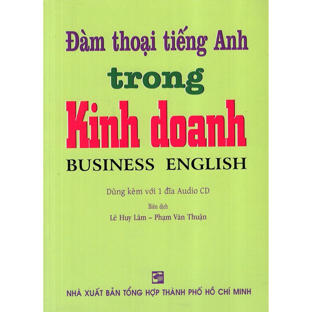 Ns minh tâm - sách - đàm thoại tiếng anh trong kinh doanh - kèm cd