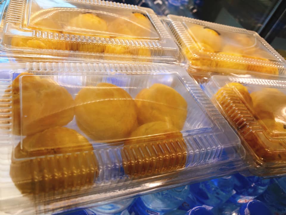 100 HỘP NHỰA C55 ĐỰNG BÁNH BÔNG LAN SU KEM C55