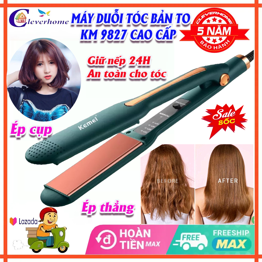 Máy duỗi tóc uốn tóc ép tóc kẹp tóc mini cầm tay tiện lợi máy chăm sóc tóc tạo kiểu tóc nhỏ gọn dễ sử dụng, máy bấm tóc dập xù mini km 322