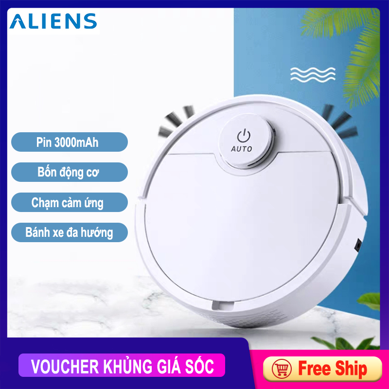 Máy Hút Bụi Robot ES300 [Bản nâng cấp ES28] ,Nút chạm cảm ứng, Lau dọn thông minh, Dung lượng lớn, Thời gian chờ siêu lâu,Sản phẩm mới năm 2020