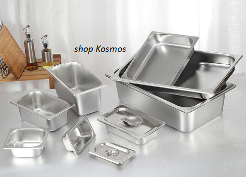 Khay inox đựng topping, đồ thực phẩm inox