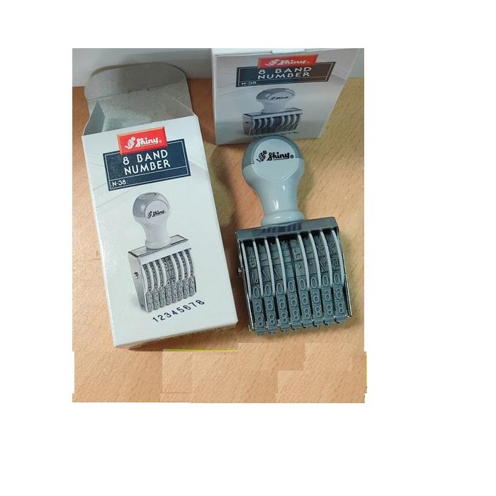 Dấu 8 số xoay tay 5mm shiny n38