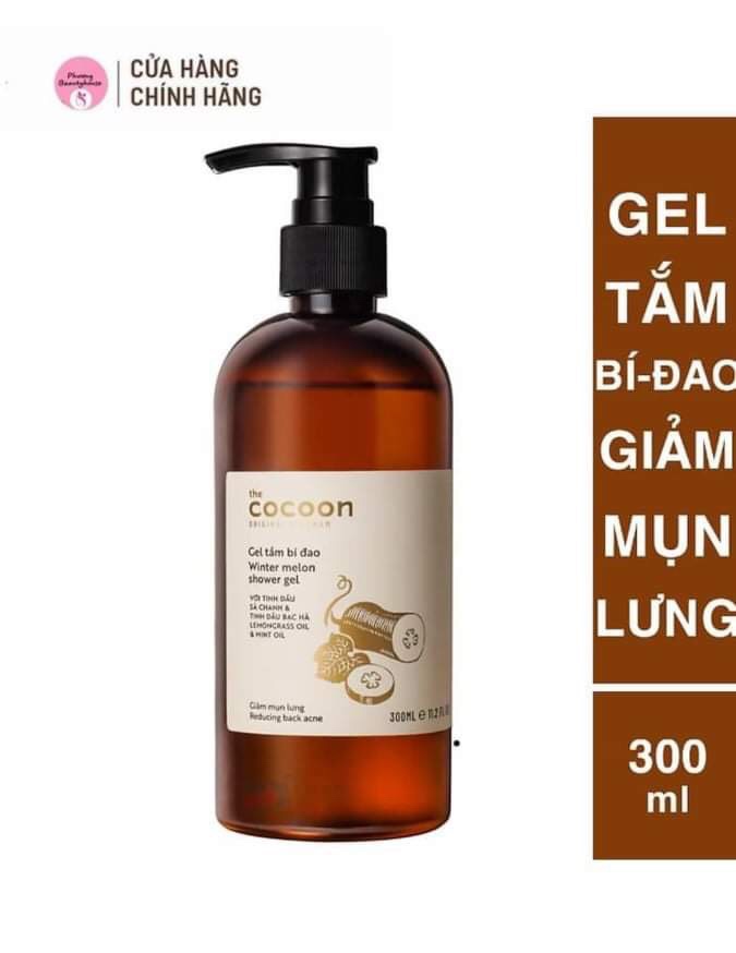 Gel tắm bí đao Cocoon 300ml