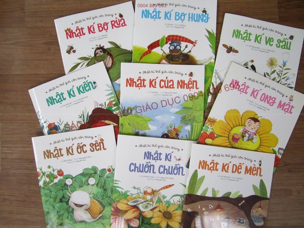 Sách bộ - nhật kí thế giới côn trùng