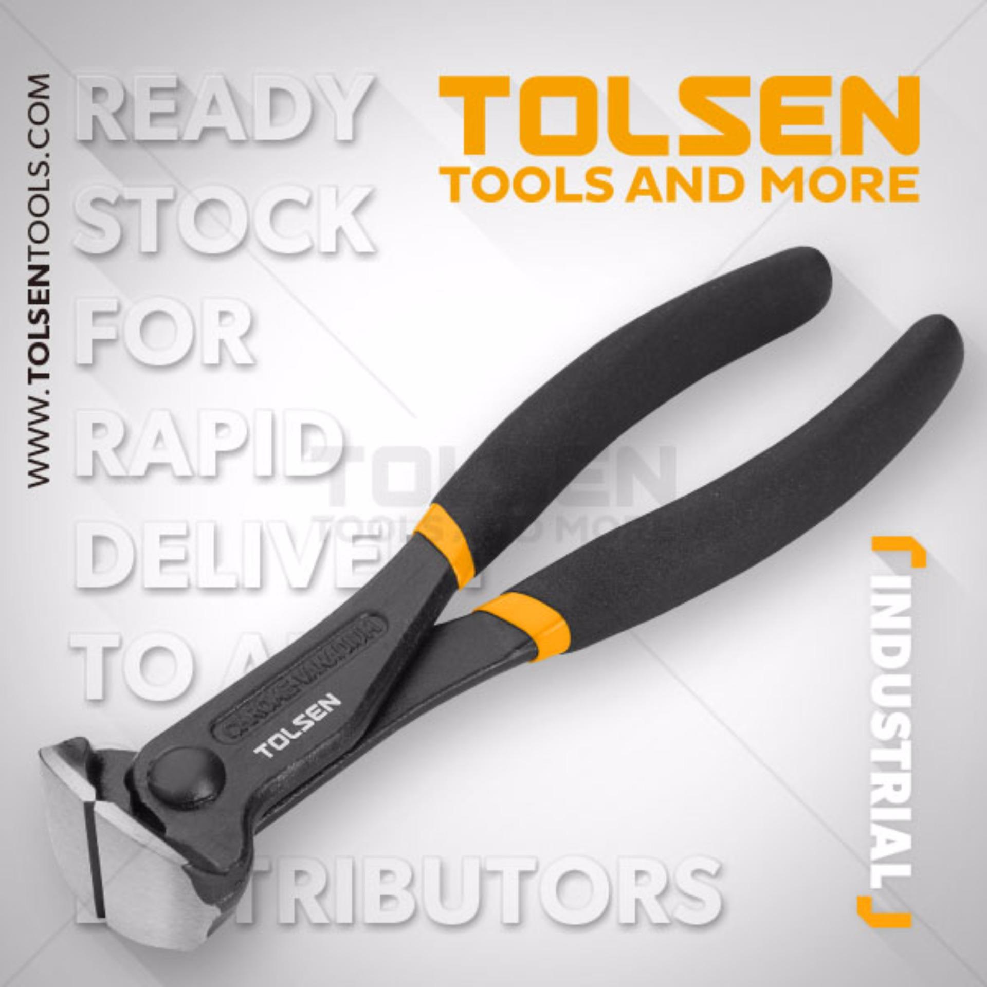 Kìm càng cua đầu dẹp cn 8" tolsen 10345