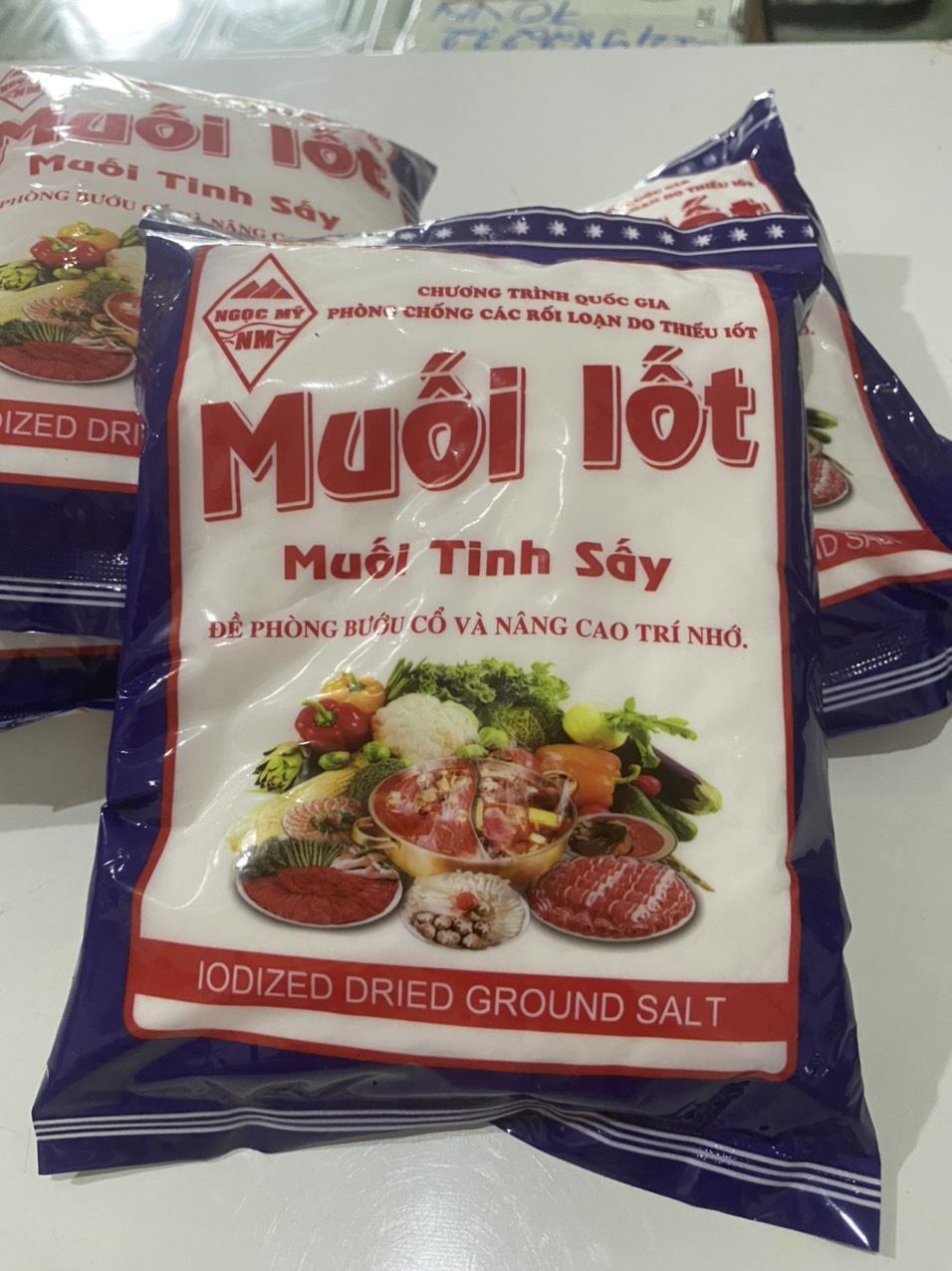 MUỐI I-ỐT SẤY TINH 1kg