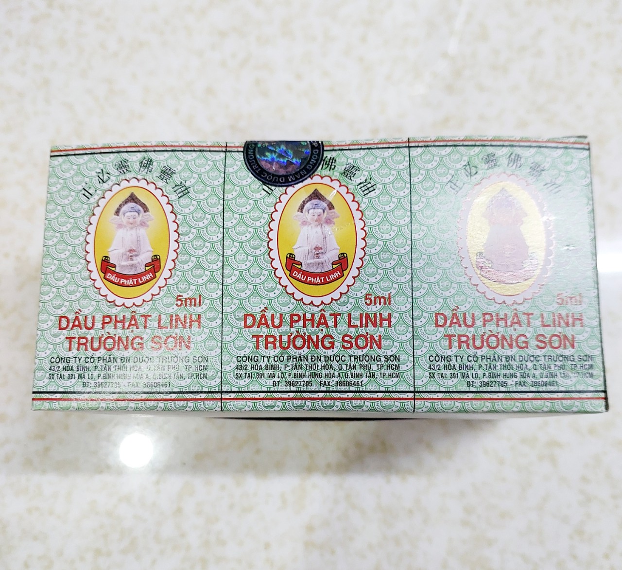 1 Chai Dầu Phật Linh 5ml Tinh Dầu Bạc Hà Và Đinh Hương Liều Lượng