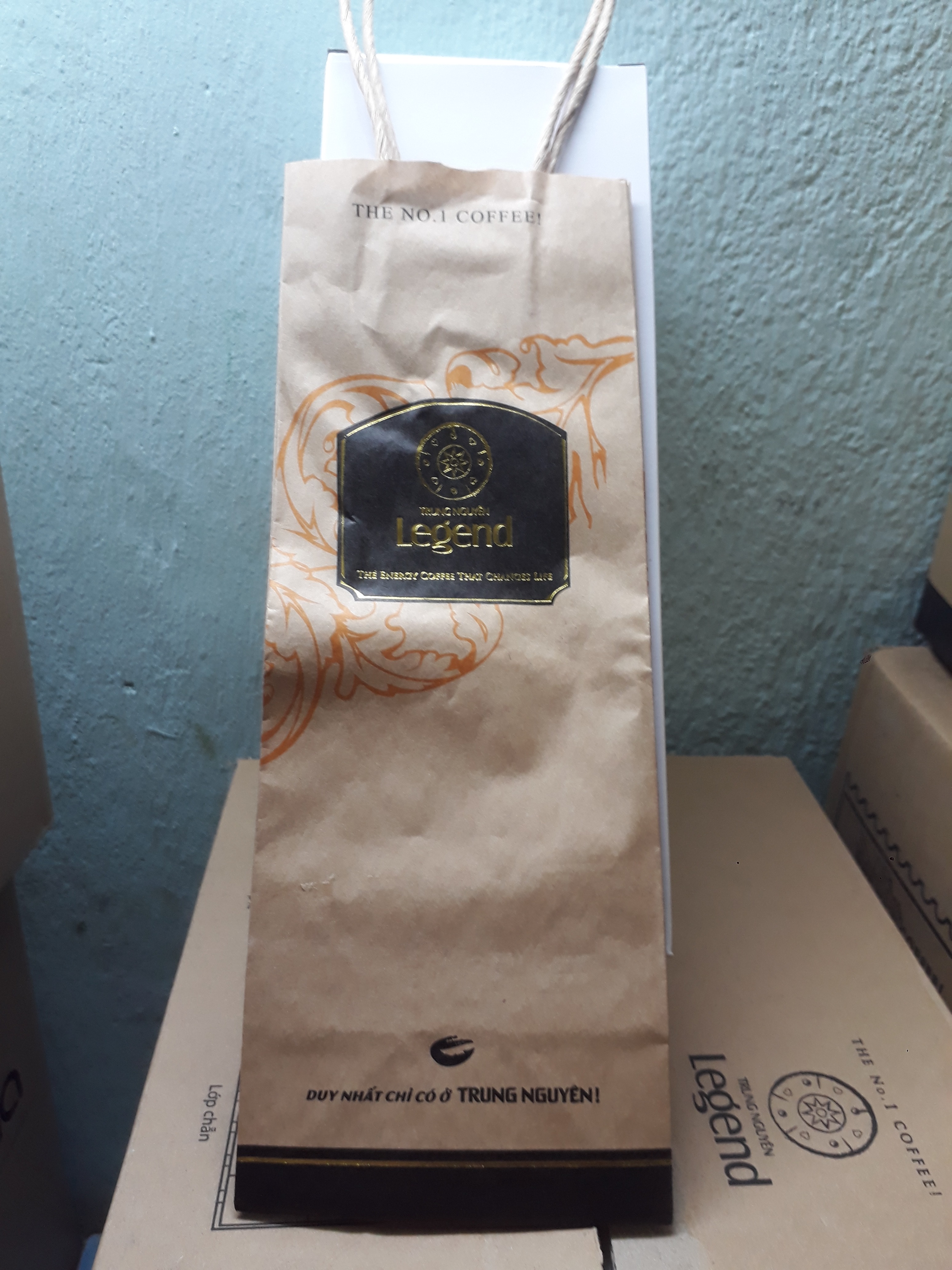Cà phê legend hộp 225gr