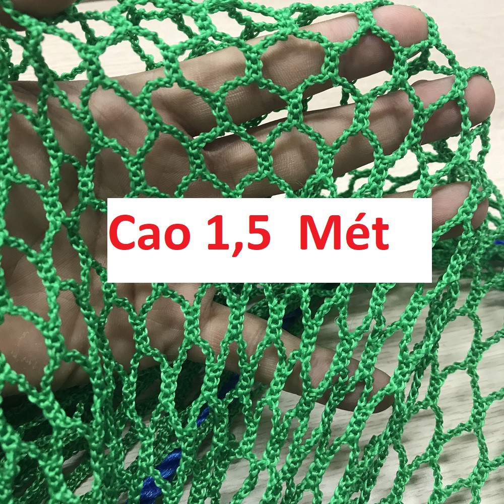 1,5 mét cao - Lưới che chắn hứng vật rơi, Quây lan can hành lang an toàn cho trẻ nhỏ, che chắn sân tenis