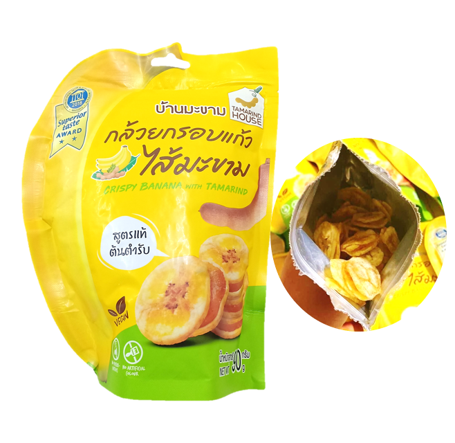 [HÀNG CHUẨN] CHUỐI KẸP ME THÁI LAN BỊCH 45G