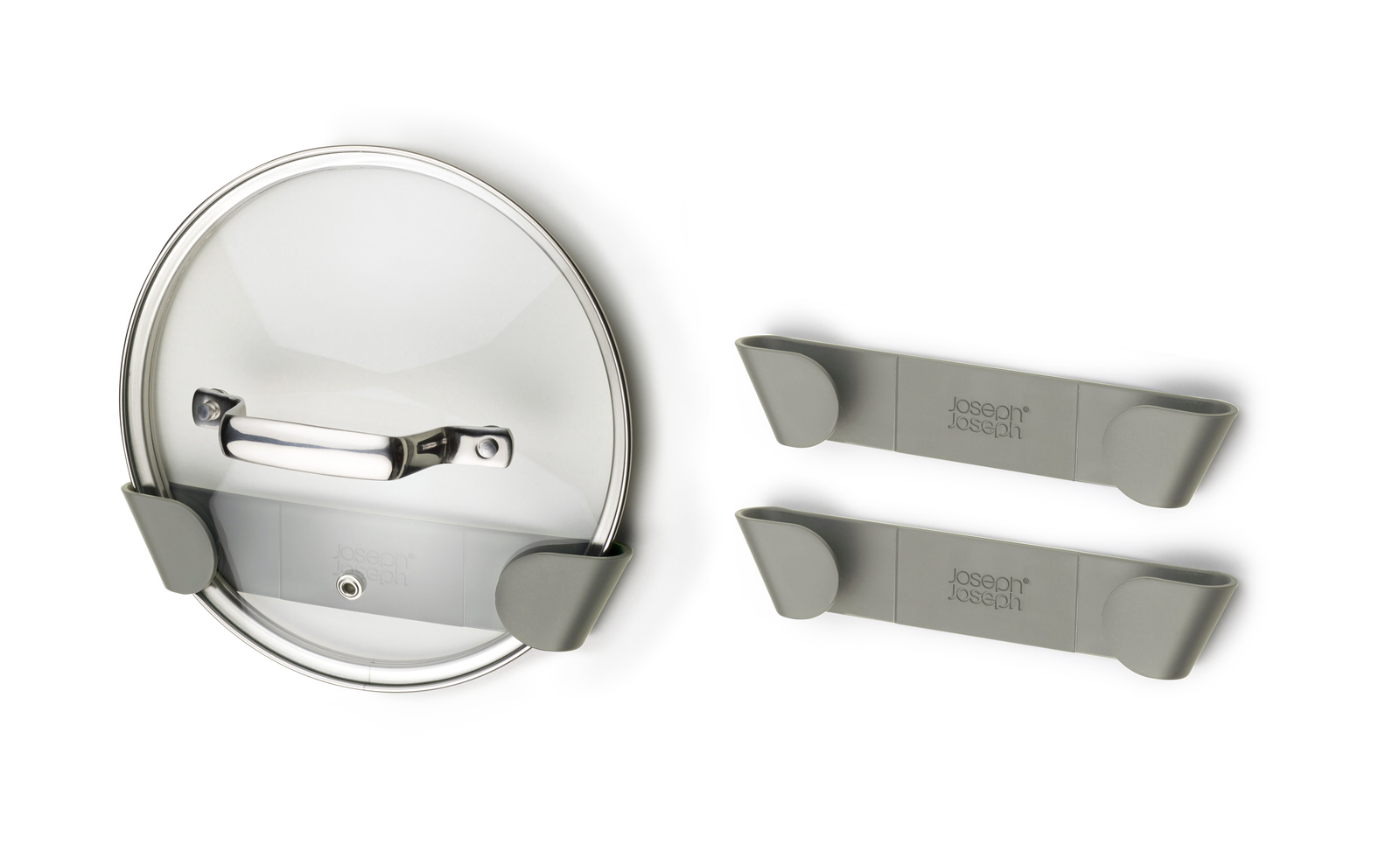 Bộ 3 giá để nắp nồi gắn tường joseph joseph duo 002973