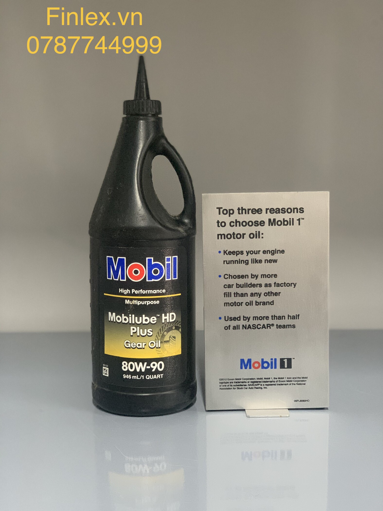 [HCM]MỠ MOBIL HD GEAR OIL 80W90
