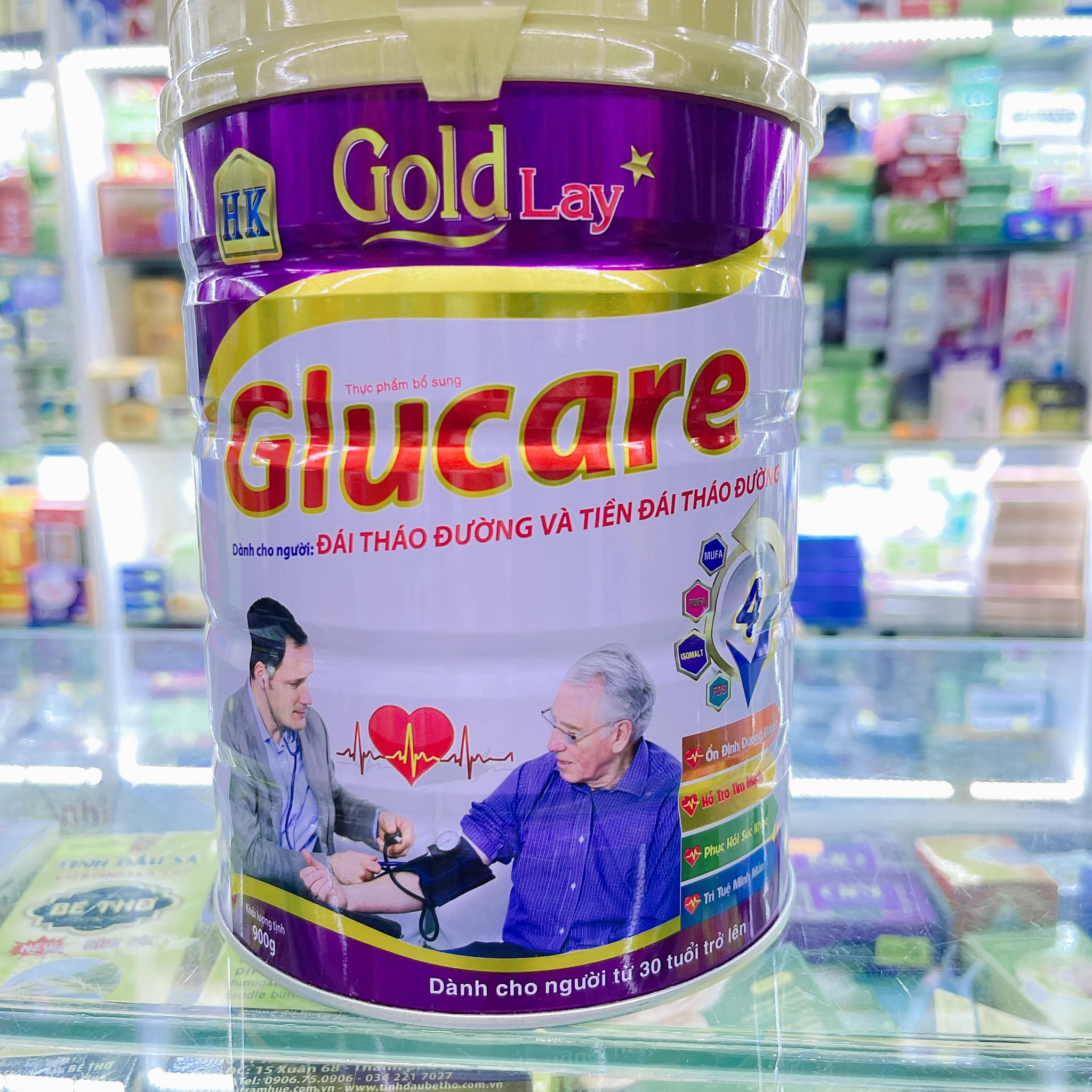 Sữa cho người tiểu đường - Goldlay Glucare 900g
