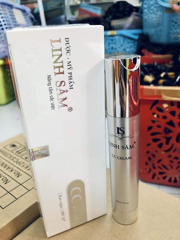 Kem cc cream linh sâm 30ml, chống nắng, dưỡng trắng, dưỡng ẩm