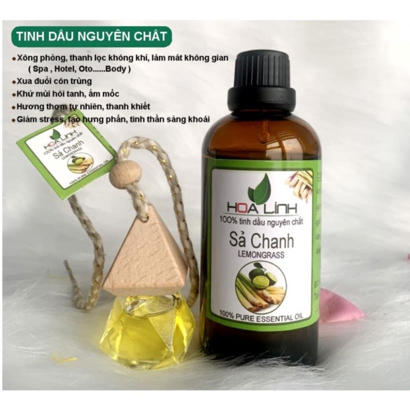 Tinh dầu sả chanh thơm lừng - chai 100ml