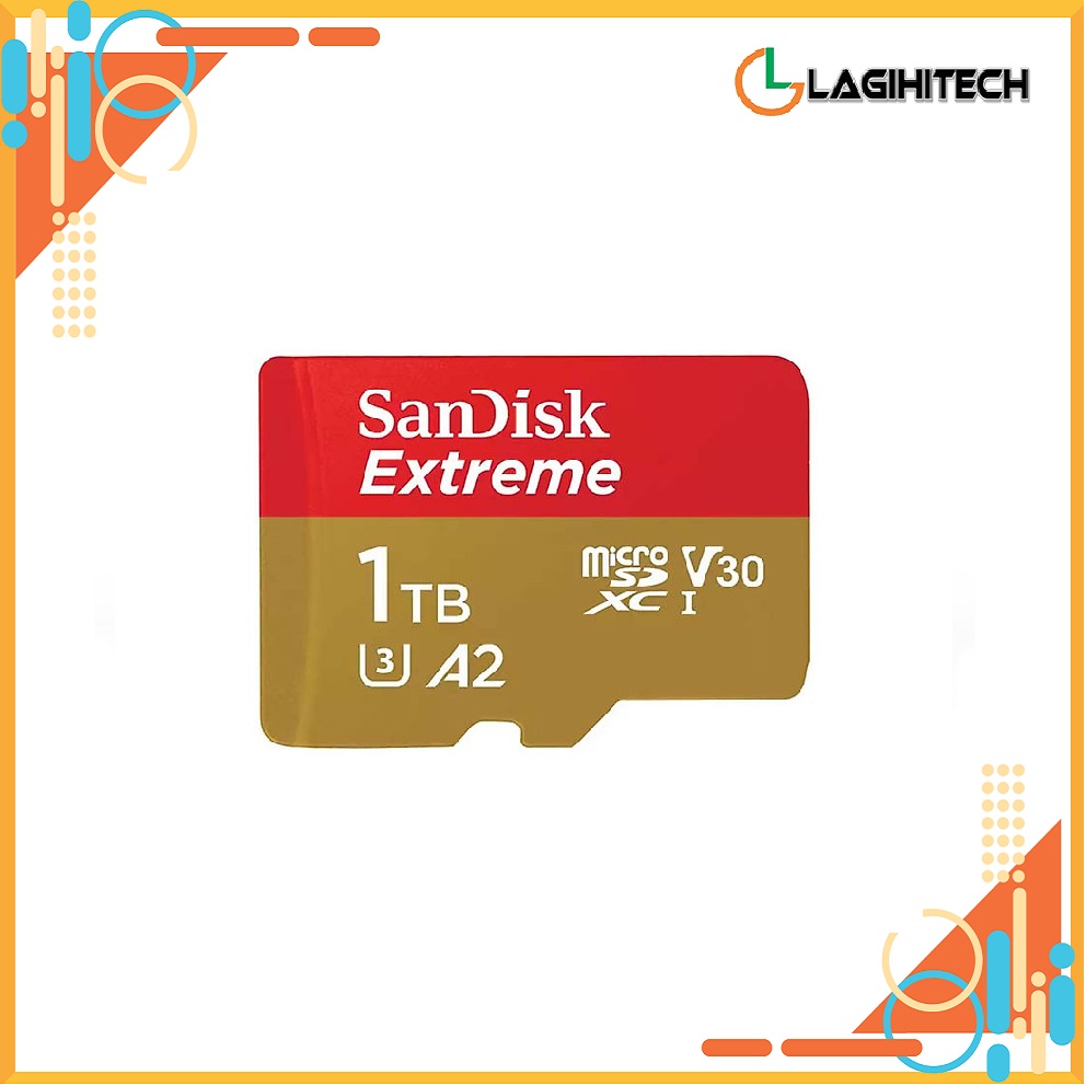 Thẻ nhớ MicroSDXC SanDisk Extreme A2 V30 U3 4K 64GB / 128GB / 256GB / 512GB / 1TB Class 10 UHSI 190MB/s Sandisk