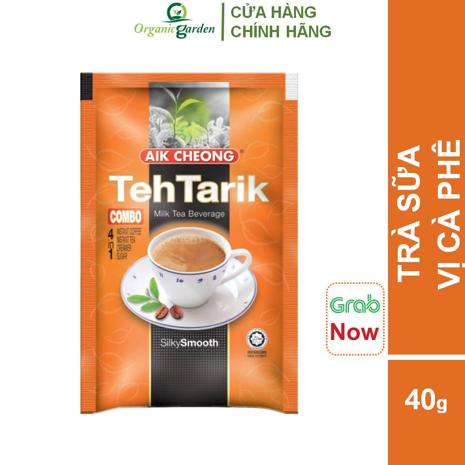 Tuýp trà sữa teh tarik vị cà phê aik cheong malaysia - cafe teh tarik