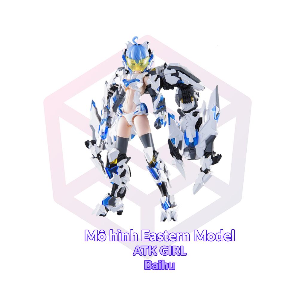 Mô hình eastern model 1/12 atkgirl baihu white tiger