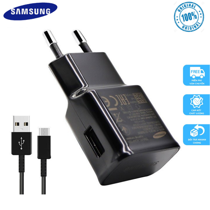 Bộ sạc nhanh Samsung S8, S8 plus, S9, S9 Plus, Note 8, Note 9 chính hãng- Bảo hành 12 tháng