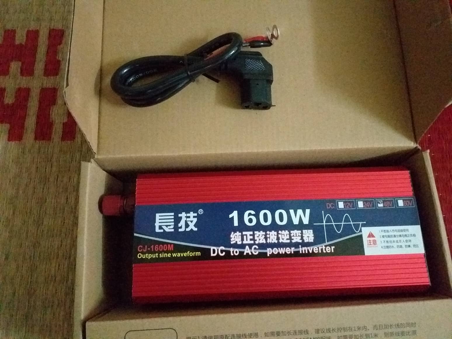 Bộ kích sin chuẩn 48V lên 220V 1600w