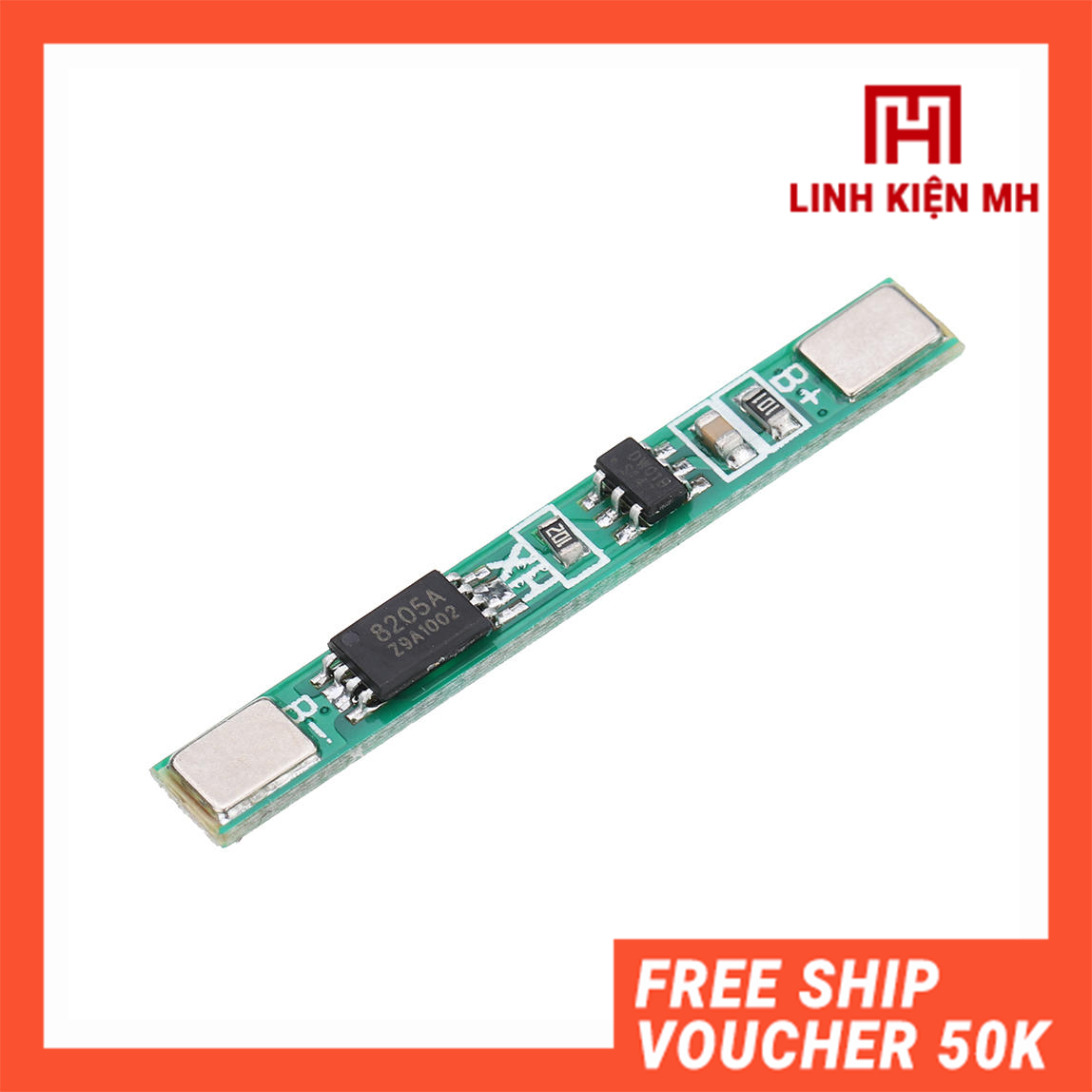 Mạch Sạc Và Bảo Vệ Pin Lithium 1S - 3.7V