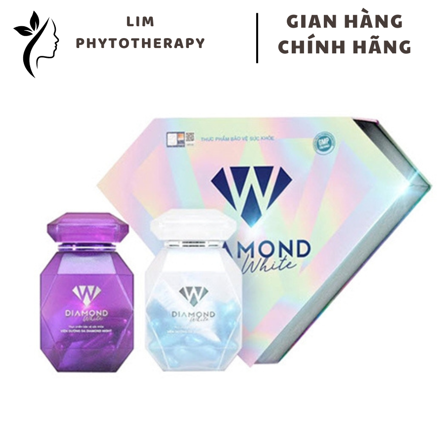 Viên uống trắng da Ngọc Trinh Diamond White Trắng Da Mờ Nám, Trẻ Hoá Da