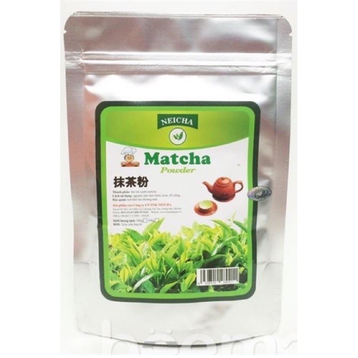 【bán nóng 】 Bột trà xanh Matcha Neicha 20gam