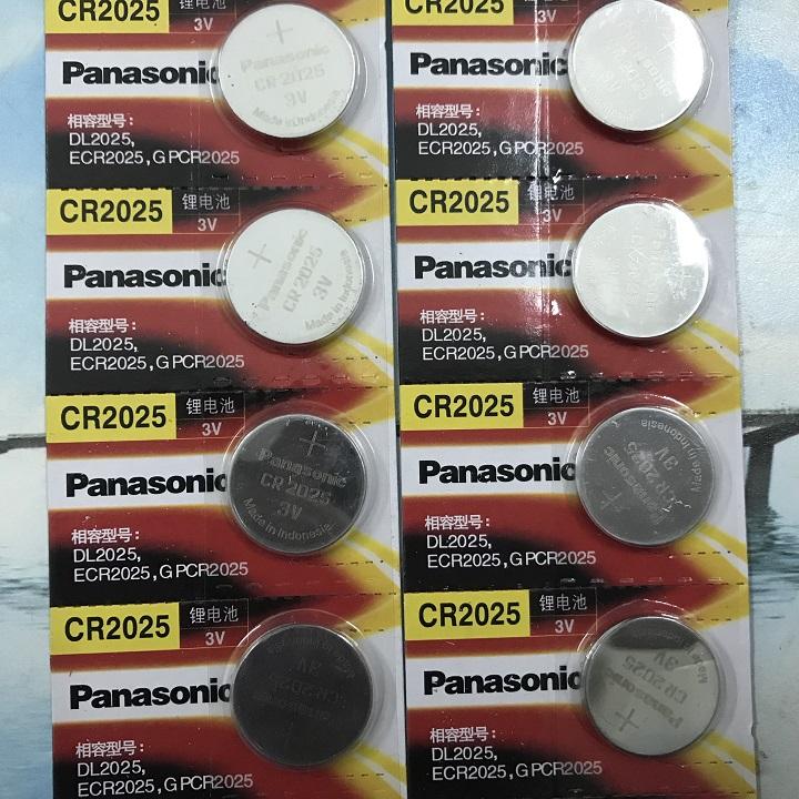 Combo 5 viên pin CR2025 Panasonic Indonedia