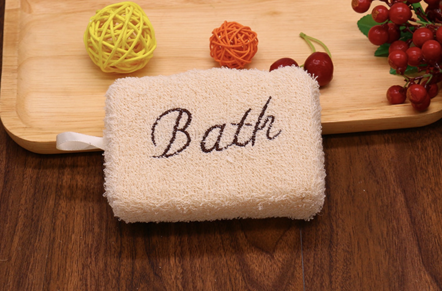 Bông tắm bọt biển sợi lanh bath