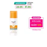 Kem chống nắng Eucerin kiểm soát nhờn có màu Sun CC SPF50+ 50ml