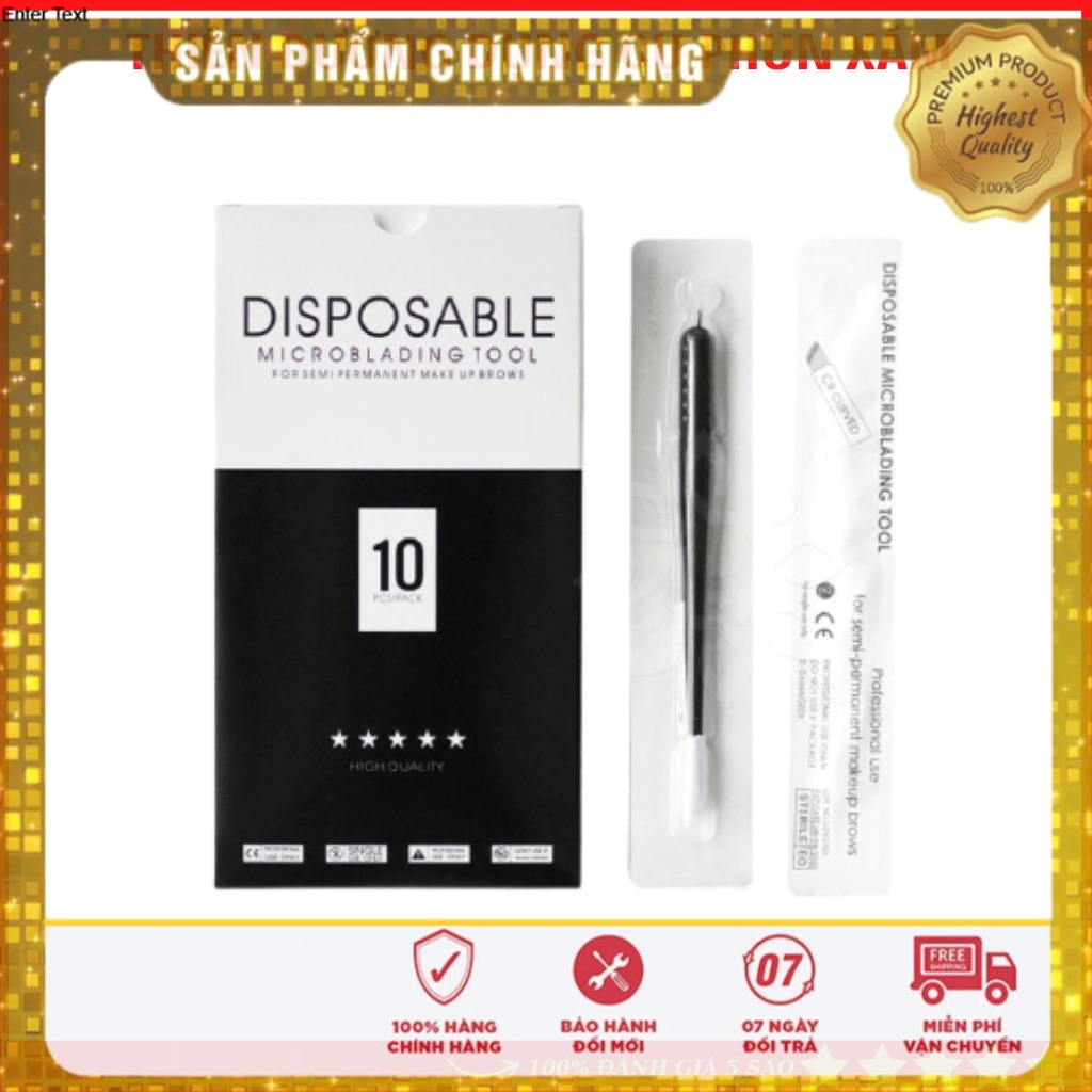 Dao điêu khắc dùng 1 lần disposable chuyên điêu khắc dcpx, cán khắc 1 lần chuyên dụng phun xăm thẩm mỹ