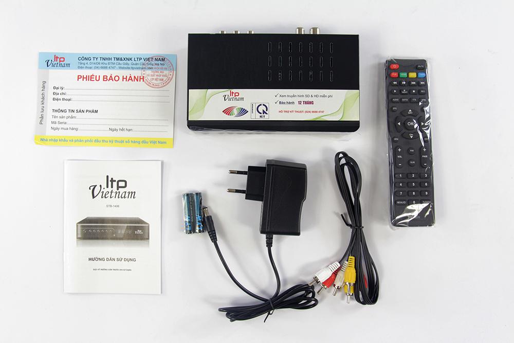 ĐẦU THU DVB T2 LTP 1406 XEM TRUYỀN HÌNH MIỄM PHÍ  XEM YOUTUBE