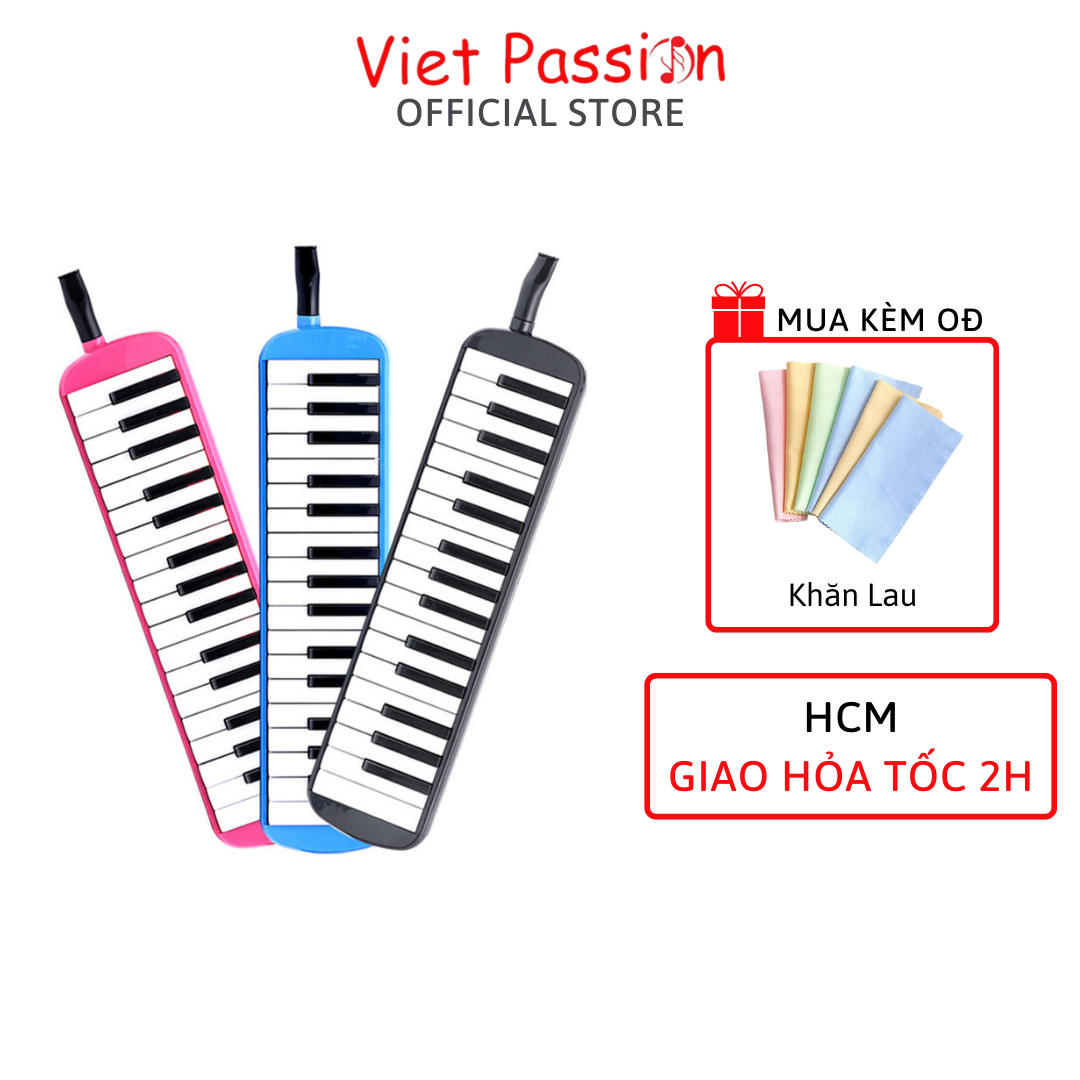 Kèn Phím Melodica Melodion loại 32 Phím Piano nhỏ cho bé tặng kèm túi đựng sticker shop Viet Passion HCM
