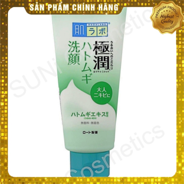 Sữa rửa mặt Hada Labo Gokujyun Face Wash