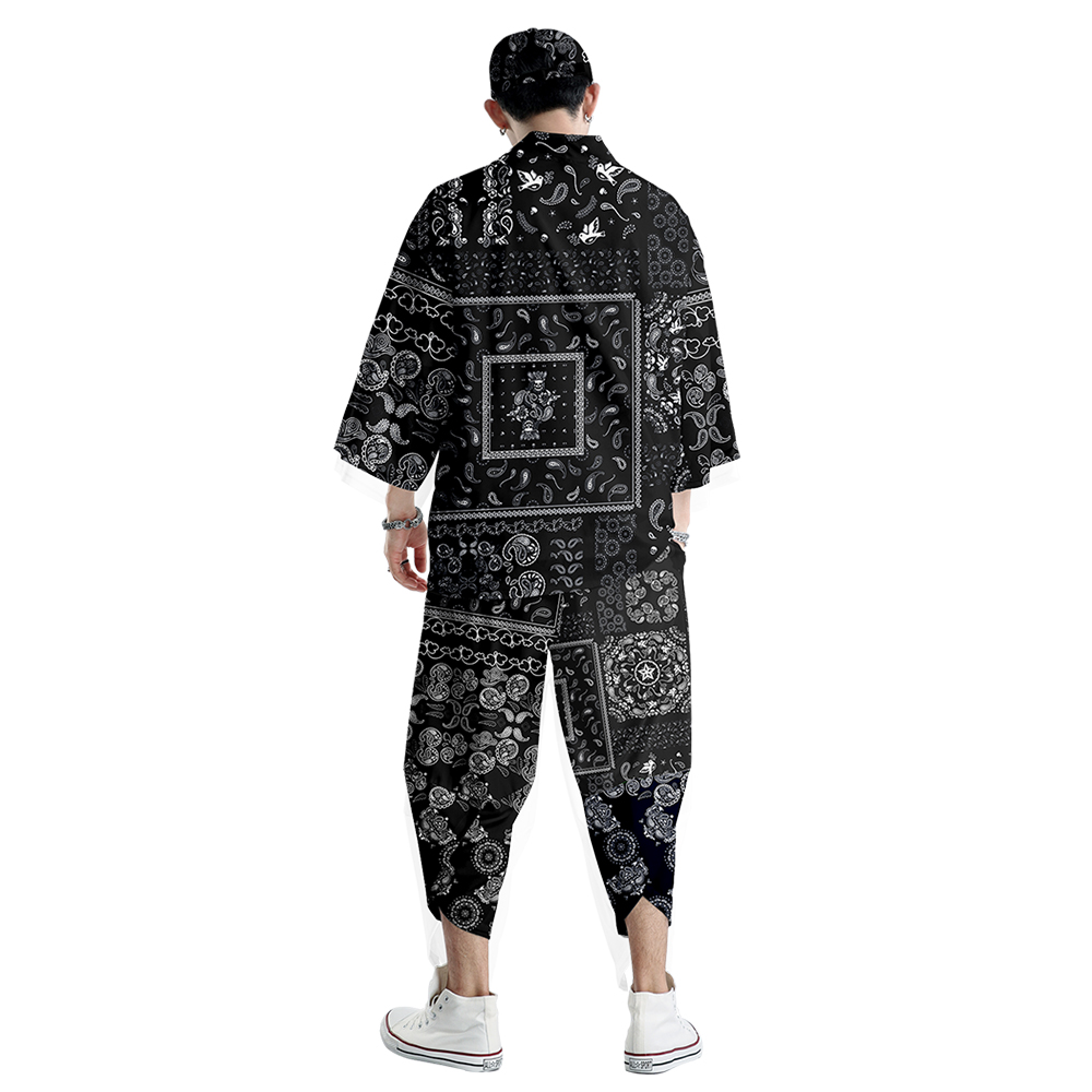 Set đồ Cosplay - Haori Kimono Yunhe Jiuxiao phong cách Nhật Bản BSK13