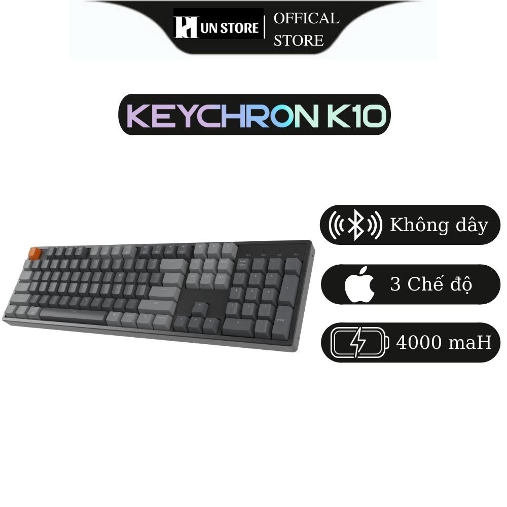 [Mã 158ELSALE giảm 7% đơn 300K] Keychron K10 - Bàn phím cơ Keychron K10 bản nhôm RGB, HOTSWAP