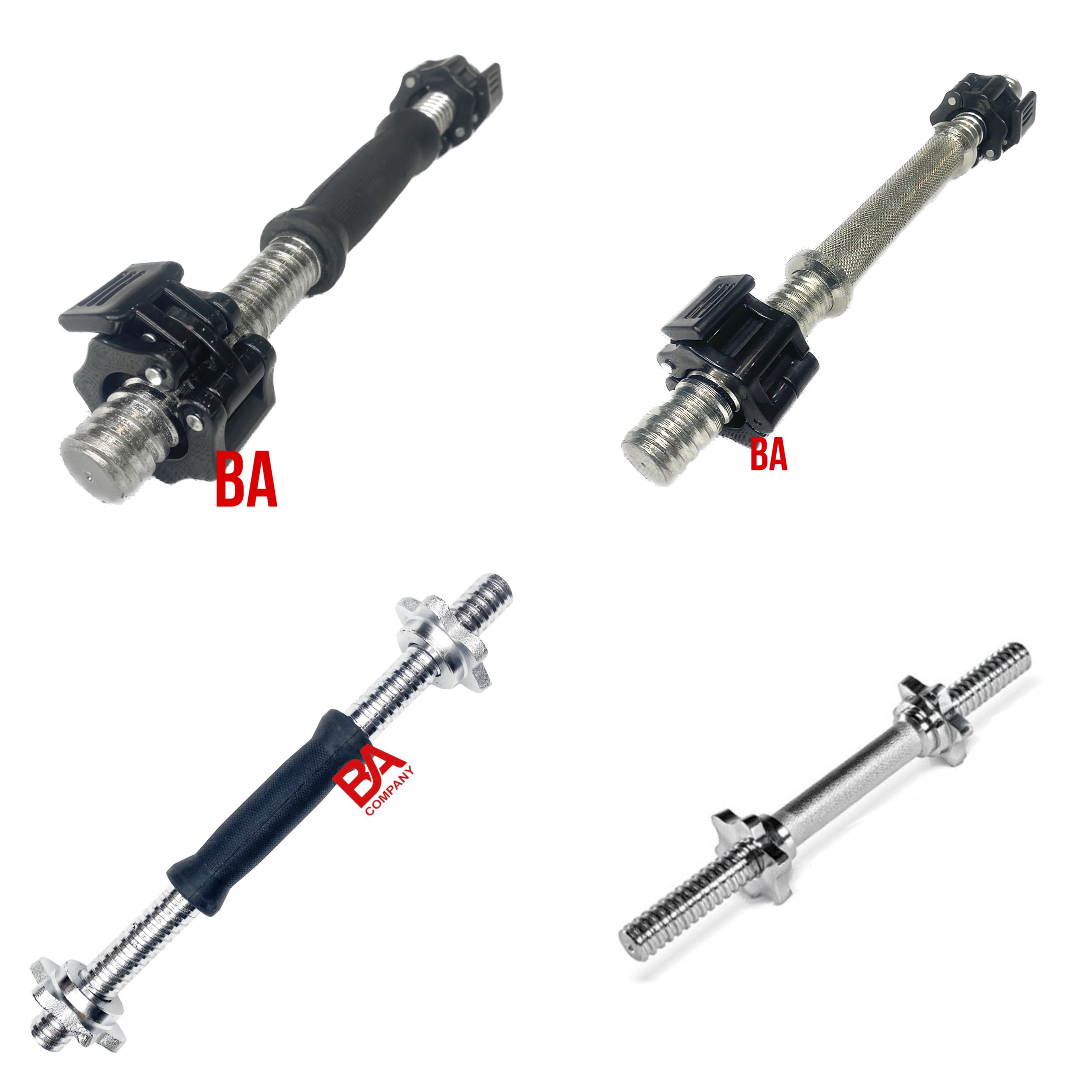Bộ 1 đòn tạ tay 35cm tập gym, chất liệu sắt xi, đường kính phi 27, dụng cụ thể thao binhansport
