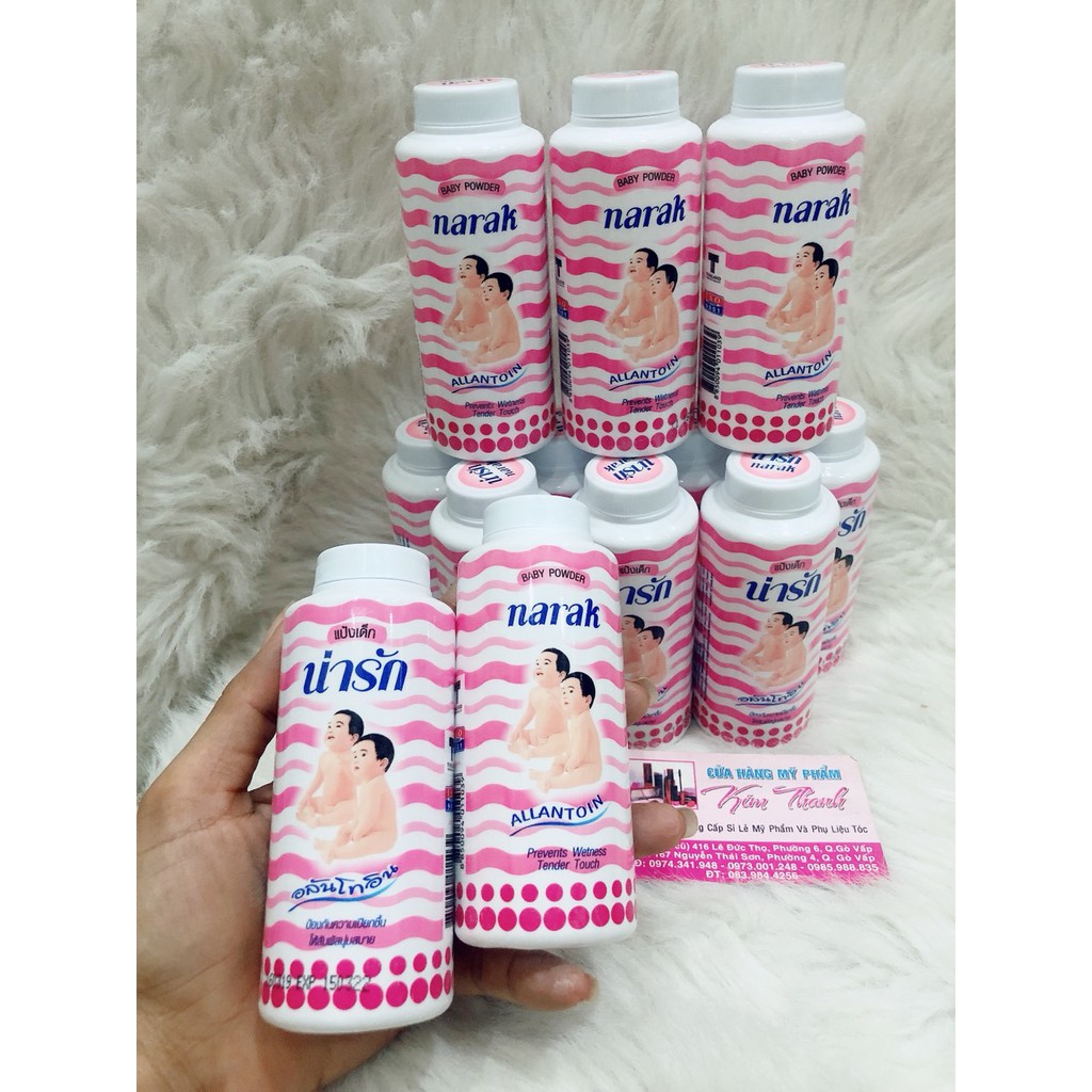 Phấn Rôm Em Bé NaraThái Lan 25g