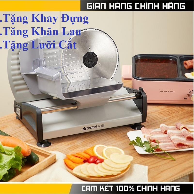 Máy thái thịt cắt xương điện