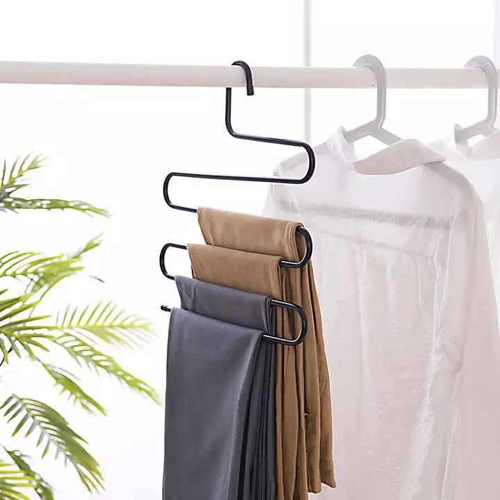 [HCM]Móc treo quần áo 5 tầng - Móc treo đa năng tiết kiệm không gian tủ cho bạn