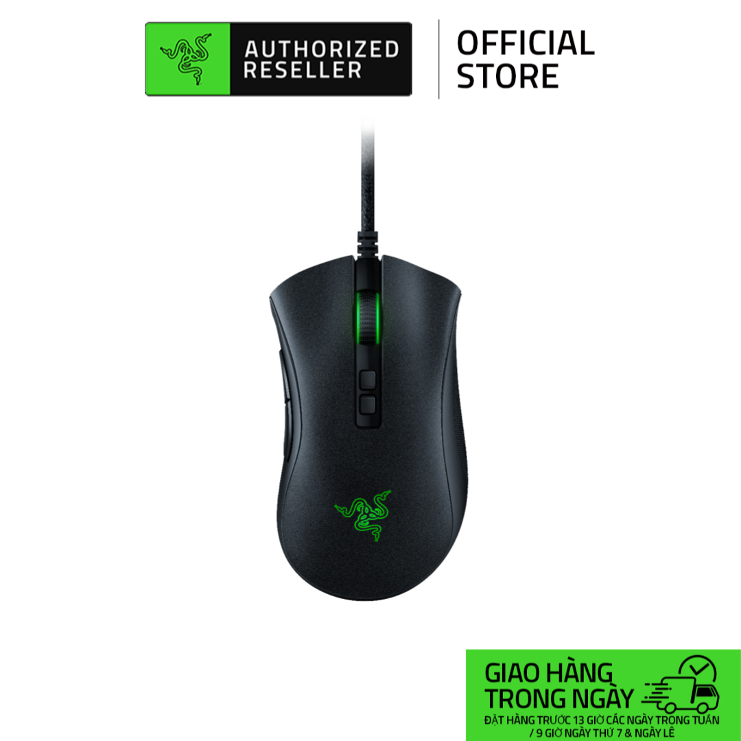 Razer DeathAdder V2 - Wired Gaming Mouse with Ergonomics Design | Thiết kế công thái học