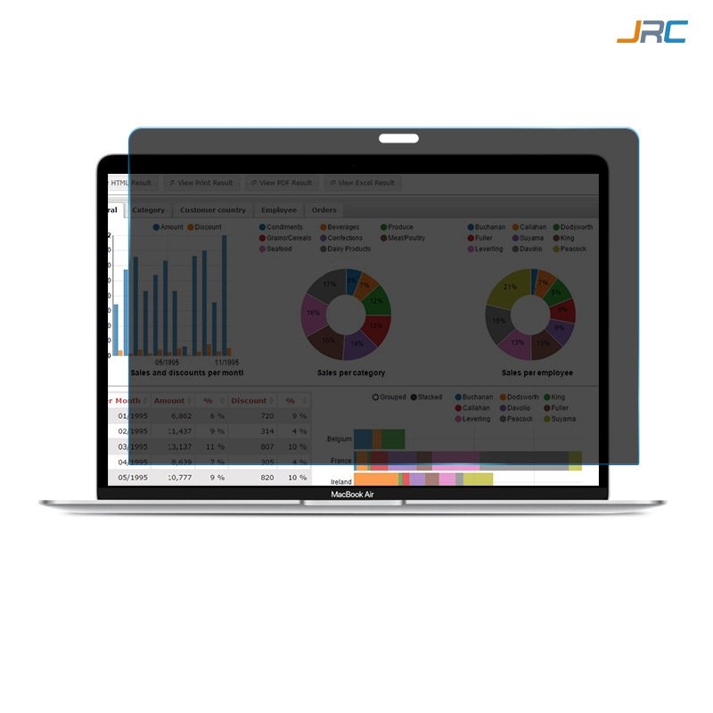 Miếng dán chống nhìn trộm jrc cho macbook