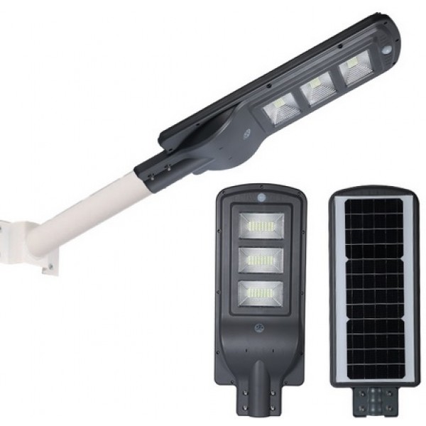 Đèn LED, Đèn Đường Năng Lượng Mặt Trời 90W, Cảm Biến Chuyển Động, Tự Động Sáng Đèn Khi Trời Tối Và Tắt Đèn Khi Trời Sáng- Đèn Năng Lượng Mặt Trời Liền Cảm biến radar, Điều Khiển Anh Sáng, Cảm Biến Chuyển Đông ...