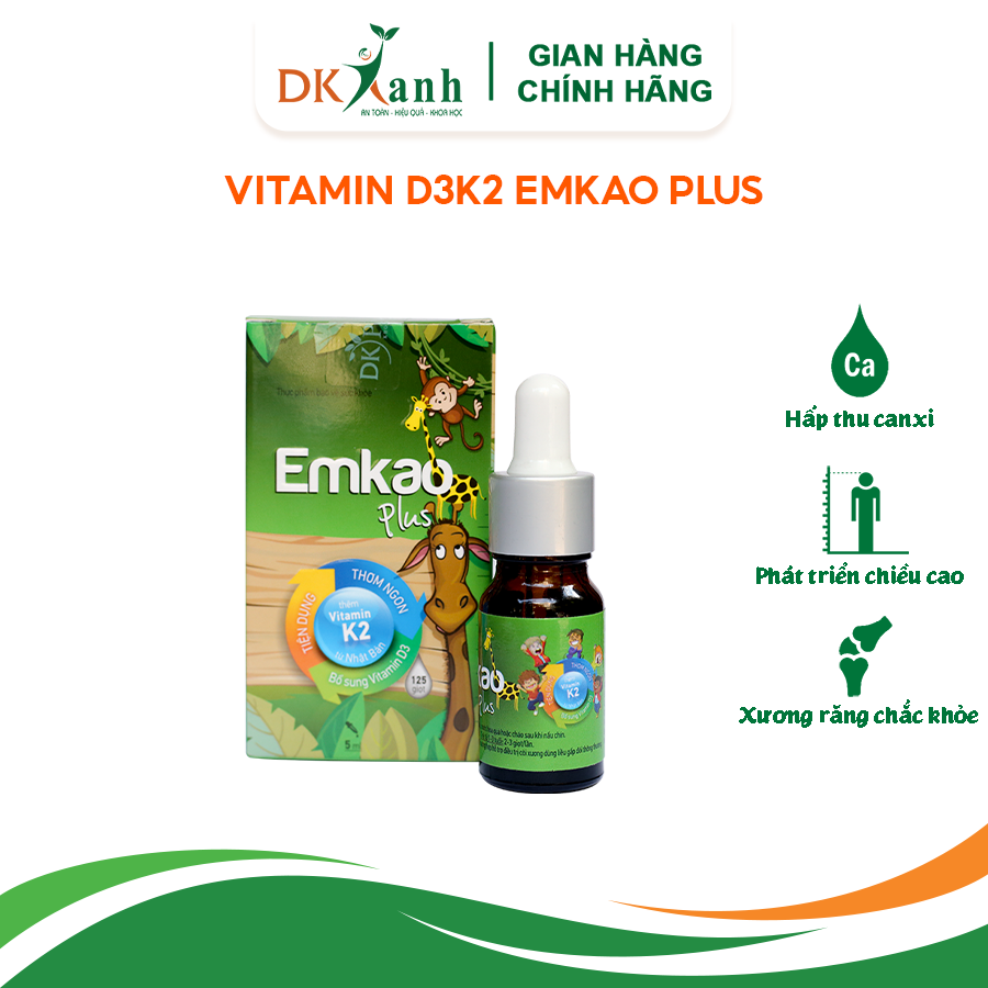 Vitamin d3 emkao plus - dk pharma