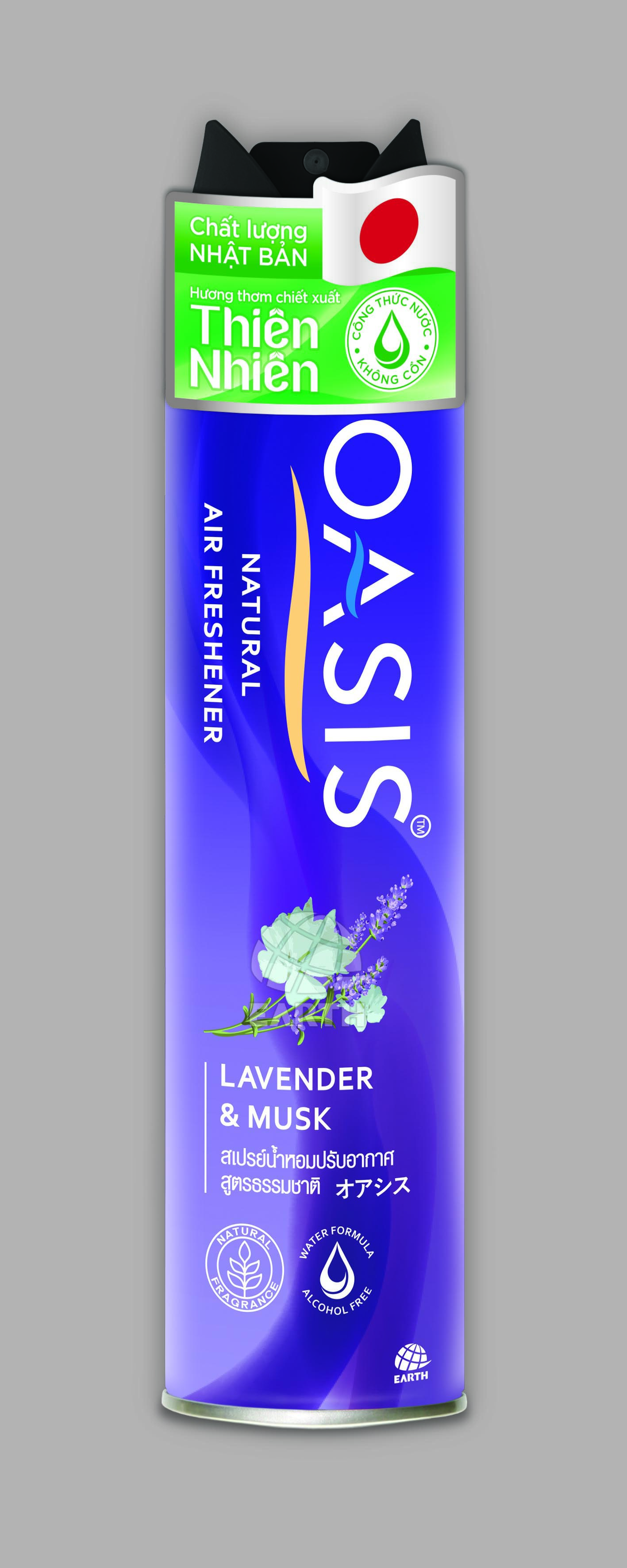 Xịt phòng oasis đủ mùi hương 320ml
