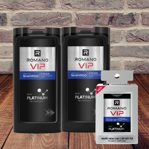 Dầu gội romano vip vision 150gr