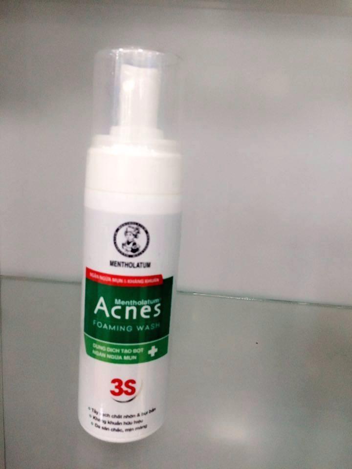 DUNG DỊCH TẠO BỌT NGĂN NGỪA MỤN ACNES FOAMING WASH 150ML