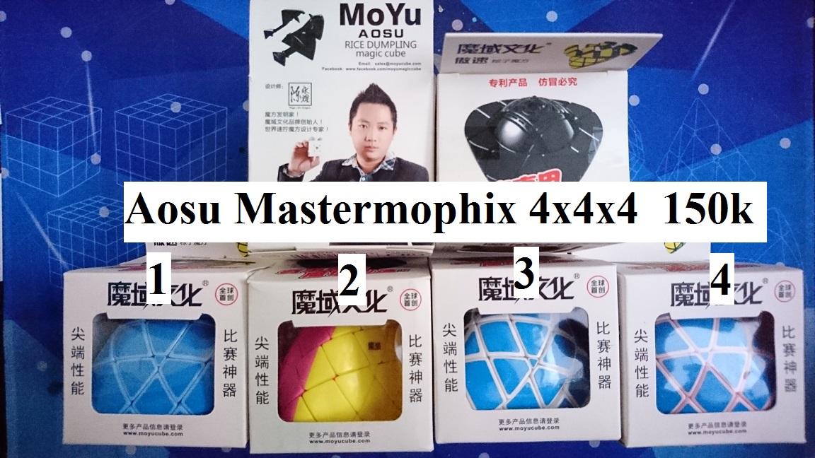Biến thể FlagShip Siêu Giảm Giá. Moyu Aosu Mastermophix 4x4x4