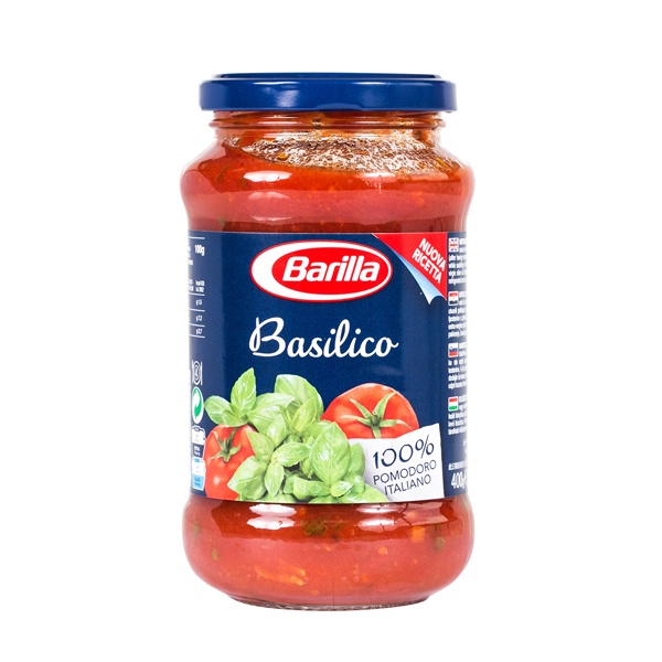 Sốt mỳ ý vị Húng quế Basilico Hiệu Barilla 400g