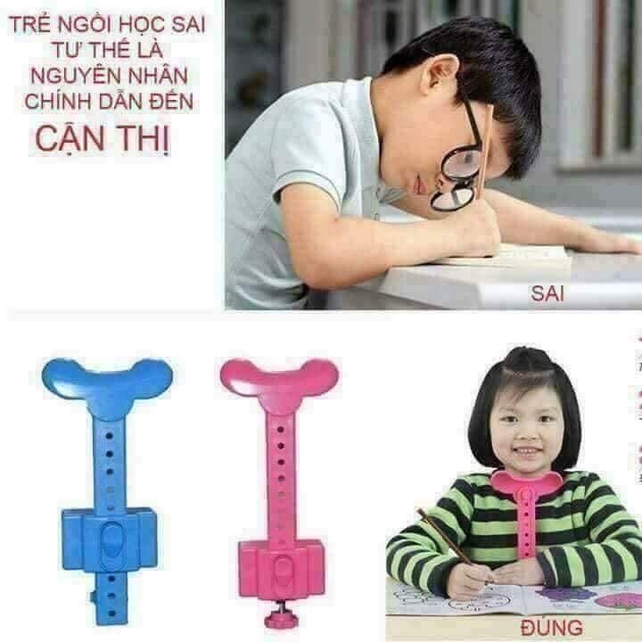 Giá đỡ cằm chống cần thị, vẹo cột sống cho trẻ-giá đỡ cằm phòng chống cận thị gù lưng cho bé - giá đỡ cằm chống cận thị - kê cằm cho bé